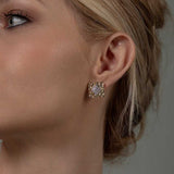 Brinco Louvre Martelado Detalhe Microcravejado