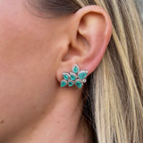 Brinco Ear Cuff Cluster Gotas Colombiana