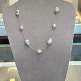 Colar Choker Pérolas Barroca