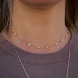 Colar tiffany prata 925