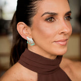 Earcuff em Prata Raiado