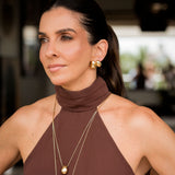 Brinco Gota Abaulada