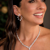 Brinco em Prata 925 vazado Gotas