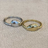 Anel Heart Gold & Silver Encaixe