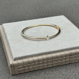 Bracelete Gota Prata 925 Escrava Gota