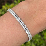 Pulseira riviera dupla