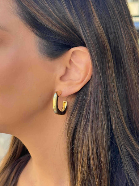 Argola Bold Quadrada