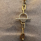 Pulseira Cartier Fecho Cravejado