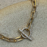 Pulseira Cartier Fecho Cravejado