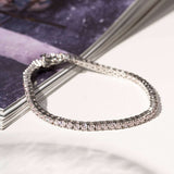 Pulseira Riviera Zircônia Kunzita