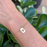 Pulseira Escapulário Espírito Santo Cruz