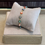 Pulseira Olho Grego Resina Colors