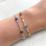 Pulseira olho Grego color Traços