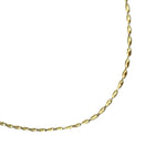 Choker canutilhos em banho de ouro 18k - JOYÁ